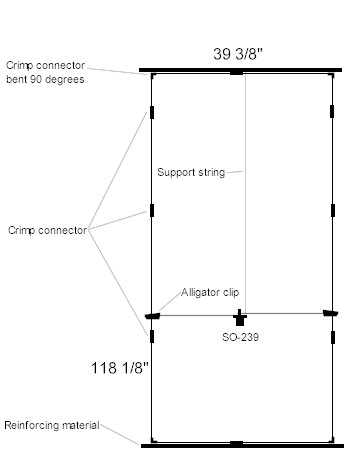 Build a 6 Meter 3.5 dBd gain Hentenna directional antenna